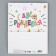 Package Gift Laminated Bilateral, packaging, "Happy Birthday", MS 18 x 23 x 10 cm