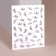 Nail stickers "petals", golden/pink color