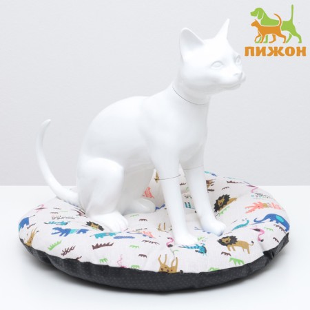 Animal Stear "Zoomir", 45 x 45 x 10 cm, white-1
