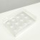 Box for 12 cupcakes, silver, 34.7 × 26.3 × 10 cm