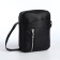 Male bag with lightning, black color
