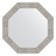 Mirror in the baguette frame, a wave of chrome 90 mm, 76.6x76.6 cm