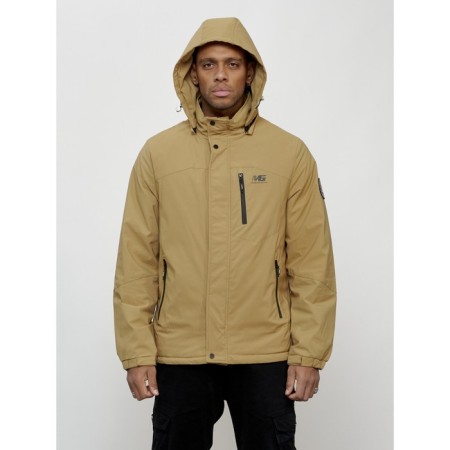 Sports male jacket, size 52, beige color-4