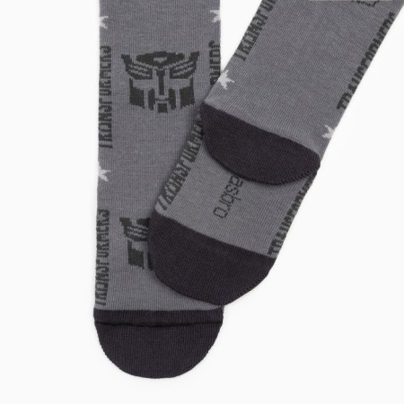 Children's tights "Transformers", height 104-110 cm, color gray color-4