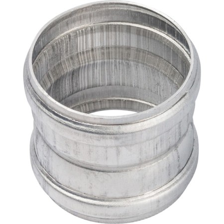 The chimney element Stout SCA-6010-000002, clamp with the EPDM coupling for pipe connecting, DN60/100-1