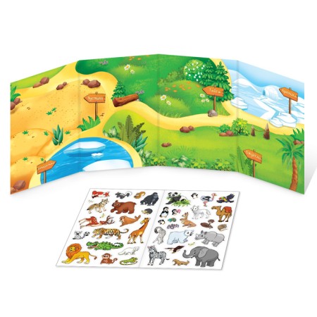 Reusable stickers "My Funny Zoo"-2