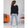 Female Hoods Dizzy, size 54, dark blue color