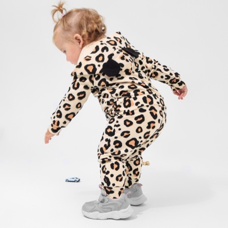 Costume (sweatshirt and trousers) I am a "leopard", p. 80-86 cm-1