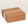 Folding box, brown, 24 x 23 x 8 cm