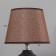 Patricia table lamp E14 40W Black-gold 20x20x35 cm