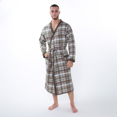Male robe, brown color, size 56