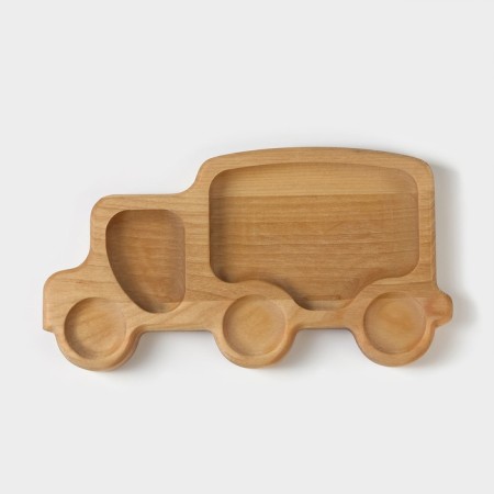 Menzhitsa - wooden plate ADELICA "Truck", 21 × 11 × 1.8 cm, birch-5