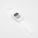 Watch is an electronic nursery, with a calculator, silicone strap, L-21 cm, white