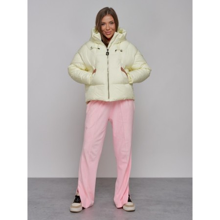 Winter jacket, size 48, light yellow color-13
