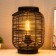 Bourmis table lamp E27 15W Black 22x22x30 cm Risalux