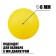 Bullets 6 mm in a bag, 1000 pcs., Yellow color