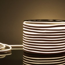 Flexible Neon Elektrostandard, IP67, 2835, 120 LED/m, 220V, one -way, glow of daytime white