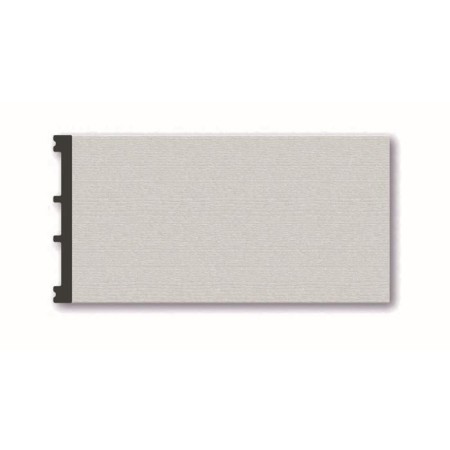 Skirting shockproof white 122x12x2000mm-2