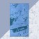 Tmachry Ethel towel "Ivan" Blue, 50x90cm, 100% cotton, 420g/m2