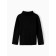 Baby Minaku turtleneck, black color, height 110 cm