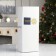 LED figure “Silver Christmas tree” 14 × 32 × 14 cm, metal, batteries AAAX3 (not in the kit), glow warm white