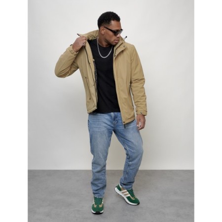 Male spring jacket, size 54, beige color-14