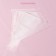 Confectionery bags disposable shares, 32.5 × 22.5 cm (size m), 100 pcs