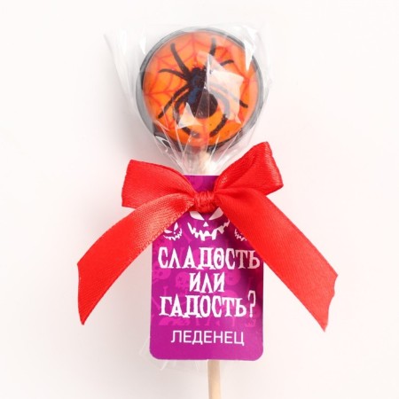 Lollice "Sweetness or Muck" with taste: Orange, 17 g-4