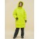 Coat for girls, height 116 cm, yellow color