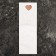 Packet-cone for flowers, "love", white, 14x40 cm
