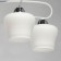Alpha chandelier, size 39x26x55 cm, 240W 4xe27