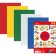 Foamiran colored, A4, 2 mm, Devente set, 5 sheets x 5 colors