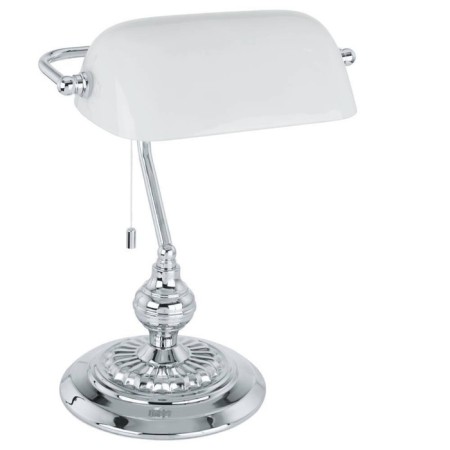 Banker 1x60W desktop E27 Chrome 27.5x39cm