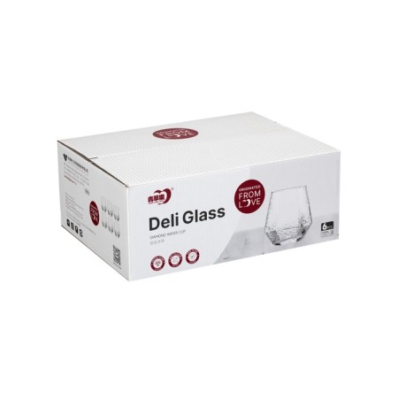 A set of glasses Delisoga Deli Glass, 310 ml, 6 pcs-2