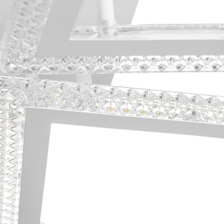 The chandelier is LED DIM. Losanga du 3 dir. 82W white 51x51x7.5cm Ritter-7