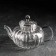 Hot kettle with a glass cover and sieve "Diana", 800 ml