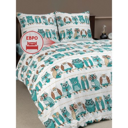 Bed Lowwind of Euro Mio, size 200x210 cm, 200x215 cm, 70x70 cm - 2 pcs
