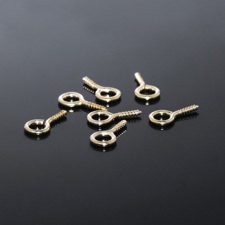 Holder for the pendant CM-936, (set 10 pcs.) 1.2 × 0.5 × 0.1 cm, color gold-2
