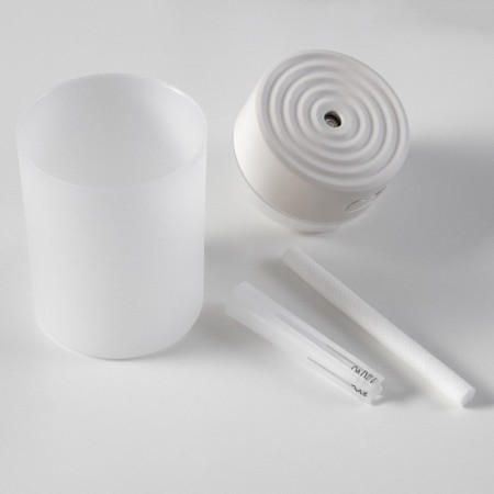 Aldi-Men "Aldi" LED 2W USB 260ml white 7x7x11.8 cm Risalux-7