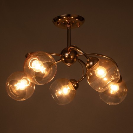 Chandelier 2793/5 E27 40W gold 60x60x32 cm Bayerlux-2