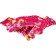 Polyester gloves Garden, with nitrilum pristine, size 7, Palisad