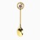 A teaspoon spoon with a suspension "with love", 11.5 x 2 cm