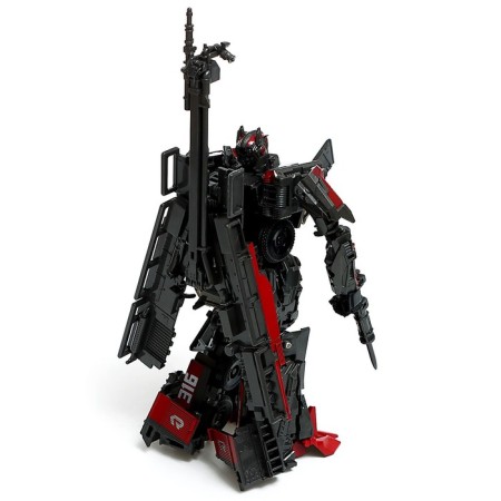 Firefighter robot, transforms, with metal elements-2