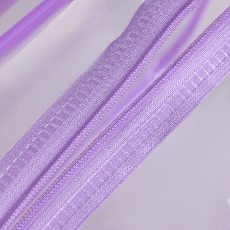 Lightning cosmetic bag, lilac color-2