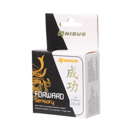 Nisus Forward Sensory fishing line, diameter 0.286 mm, test 6.45 kg, 100 m, transparent-1