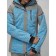 Ski jacket female winter, size 58, blue color