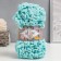 Yarn "Puffy Fine" 100% micropoliester 14.5m/100g (263 turquoise)