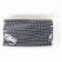 Blue braid with gold along the edge, 1.5 cm, winding 50 m