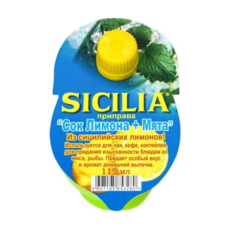 Lemon juice with mint sicilia, 115 ml-1