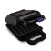 Electric waffle box KitFort KT-3609, 600 W, Belgian/Hong Kong, Black